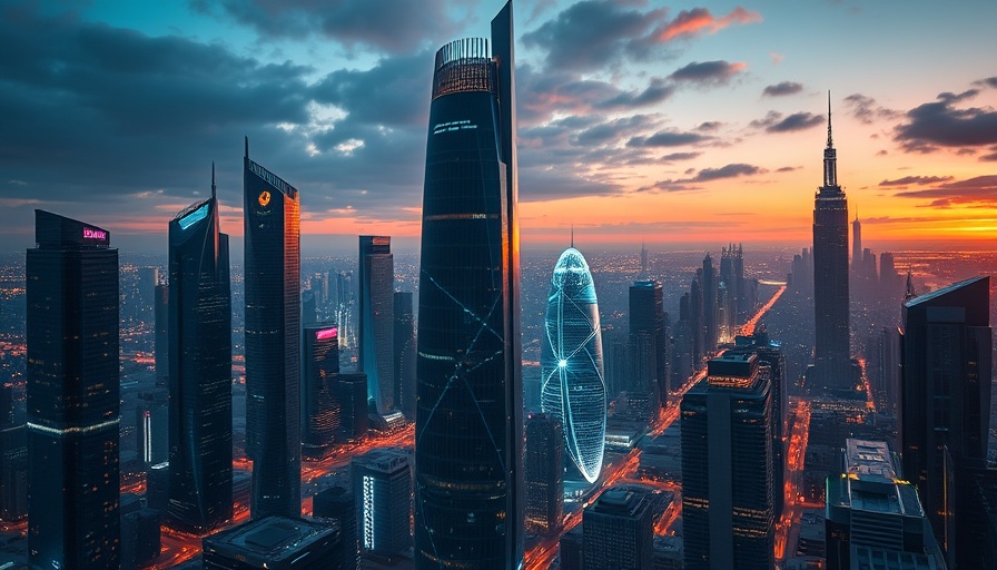 Futuristic African cityscape depicting Africa's journey to superpower.