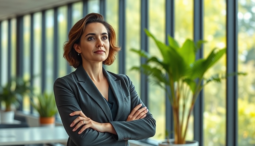 Confident thoughtful woman in business leadership, Photorealistic Lifelike.