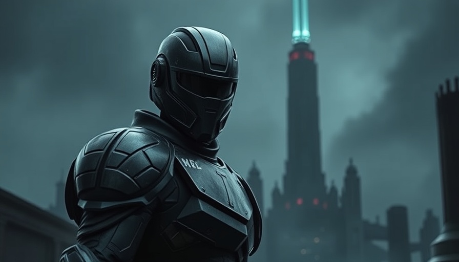 Futuristic armored figure in Cronos The New Dawn setting.