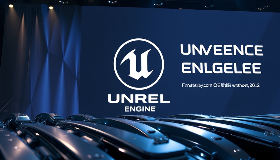Futuristic design showcasing AxF Measured Materials at Unreal Fest.