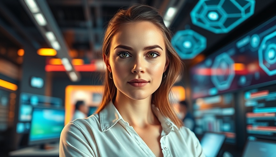 Women Entrepreneurs in Technology and AI exploring futuristic technology.