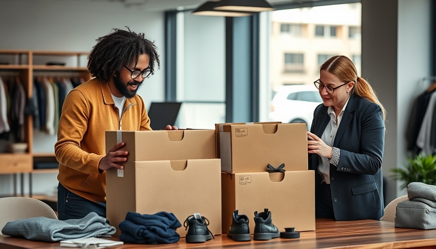 Young entrepreneurs packing goods in a modern office, showcasing ecommerce fulfillment for women entrepreneurs.