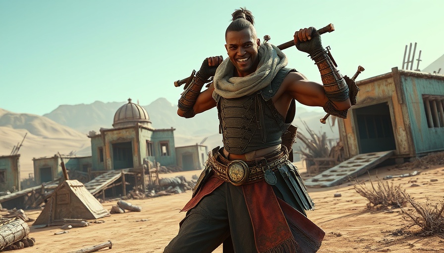 Warrior in Borderlands 4 showcases gaming innovation with UE5.