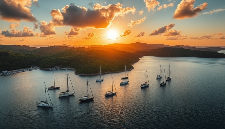 Swim, sail, snorkel in the scenic bay of British Virgin Islands with yachts.