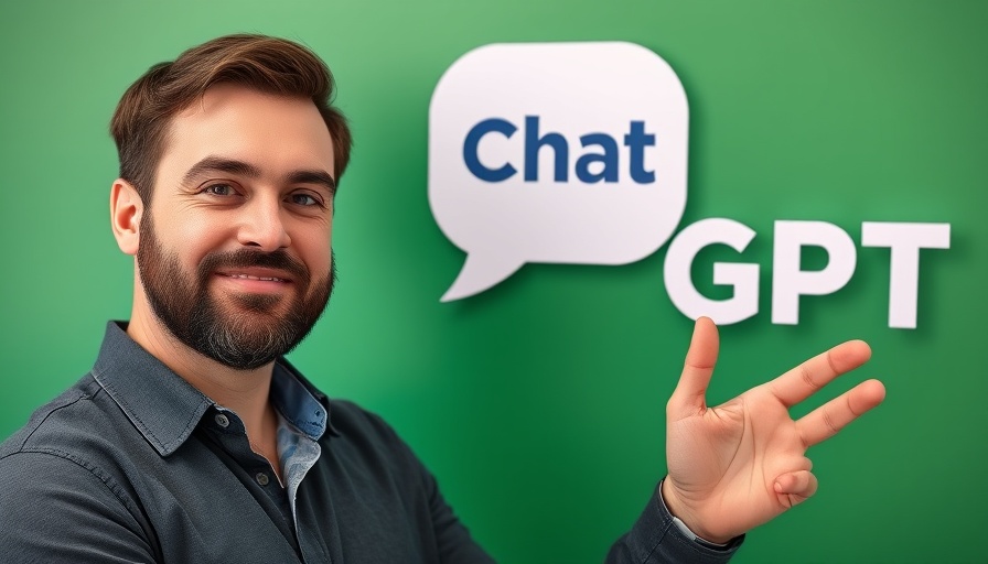 Master ChatGPT 5 for productivity with confident man pointing at logo.