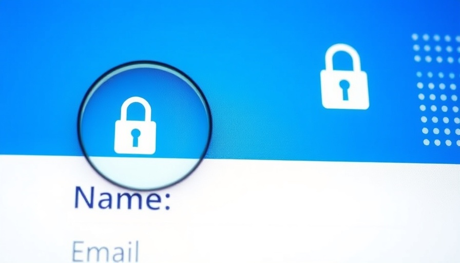 Secure email form interface with lock icon for gated content.