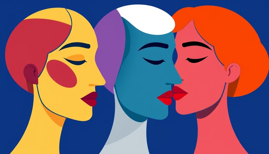 Abstract faces highlighting AI impact on jobs