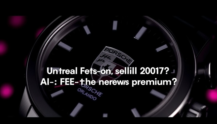 Luxury watch close-up with text: Is AI-Free the New Premium?