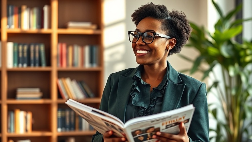 Confident African woman in green suit embodies entrepreneur success strategies.