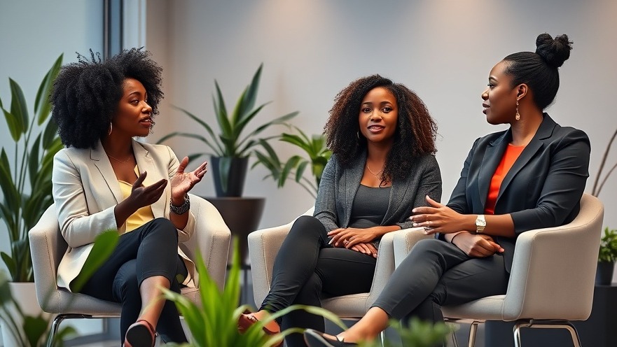 Engaging panel discussion featuring African women entrepreneurs promoting gender equality in Africa.