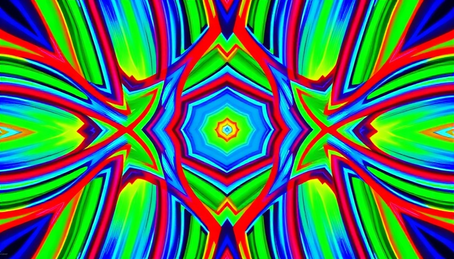 Abstract graphic pattern representing Angola investment opportunities