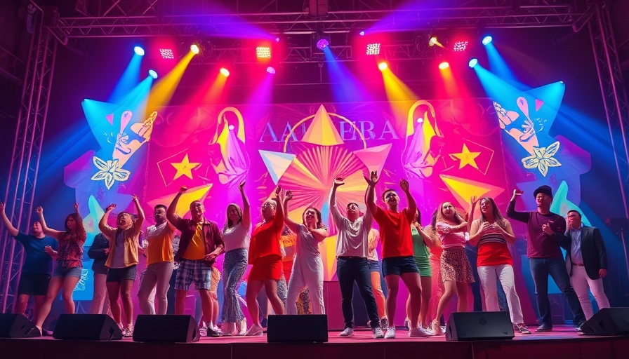 Madagascar wins junior song contest, vibrant stage celebration.