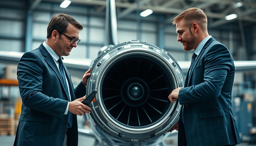 Morocco's aerospace ambitions depicted in a Safran engine complex setting.