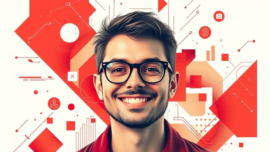 Creative fintech-themed digital collage with a smiling man for Crop2Cash Nigerian fintech.