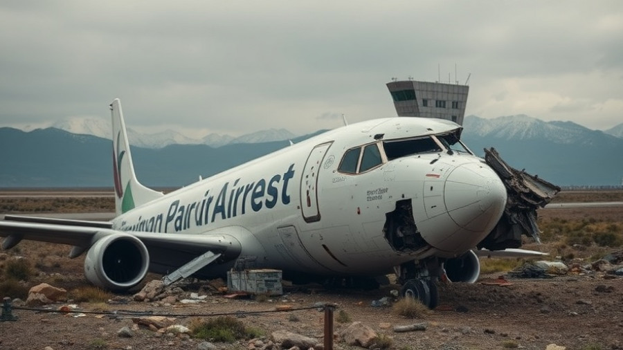 Cargo plane crash in Hong Kong with damaged nose by airport tower