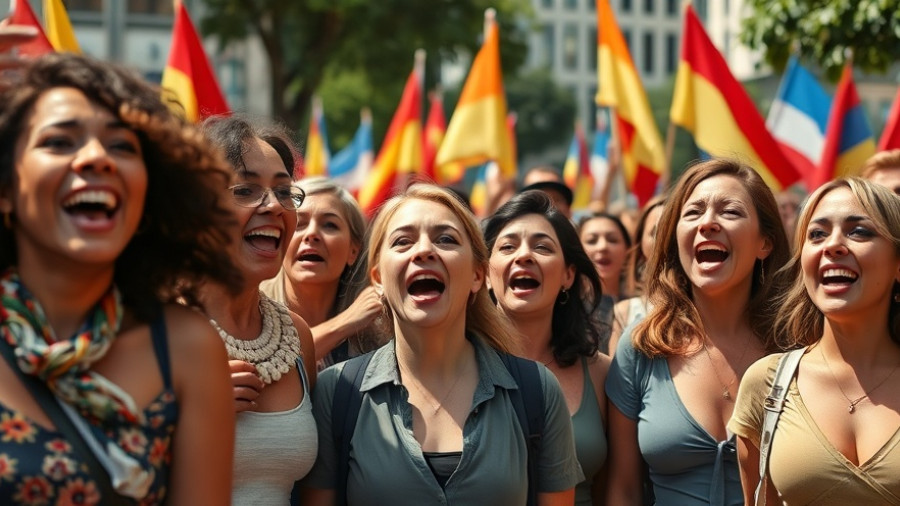 Protest highlighting Morocco's autonomy plan for Western Sahara.