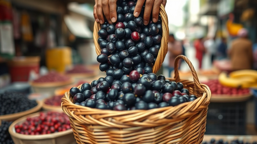 Amazonian Indigenous cuisine at COP30 with acai berries