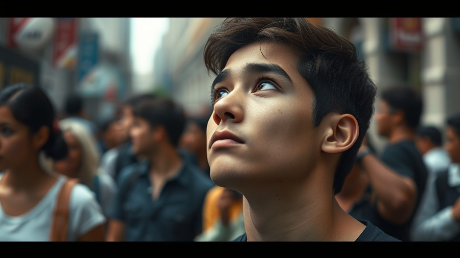 Young man focused on preventing deportation of Salvadoran Garcia.