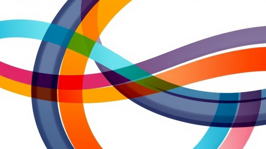 Abstract art symbolizing unity in water supply initiatives.