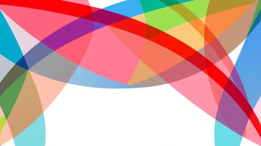 Abstract colorful arcs symbolizing South Africa trade diversification.