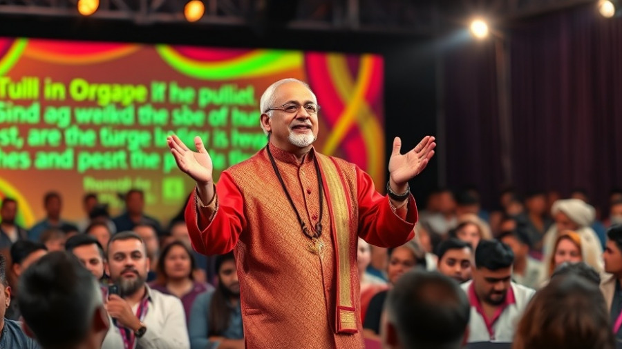 Engaging speaker discussing Africa's digital transformation