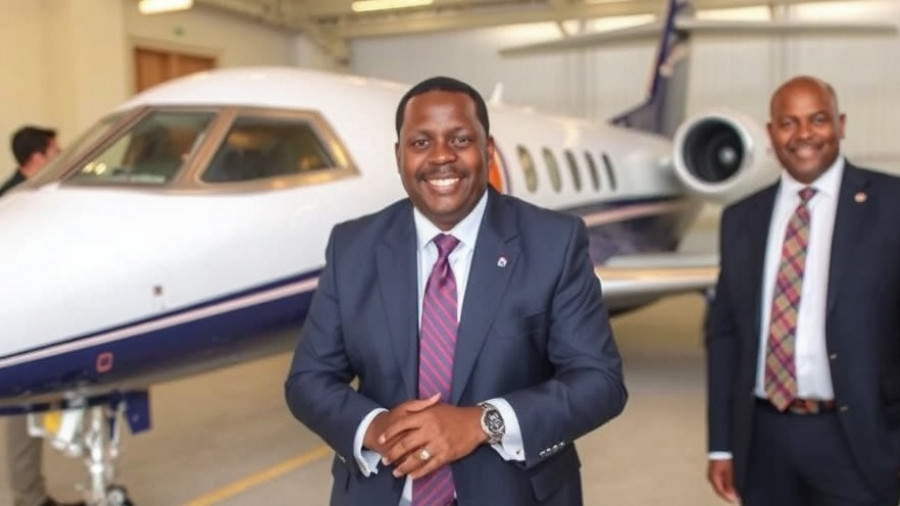 Perfect picture, imperfect timing: Business jet photo scandalises AUC boss