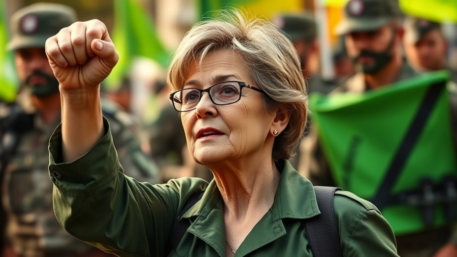 Tanzania Election Results 2025: Woman in green speaking passionately.