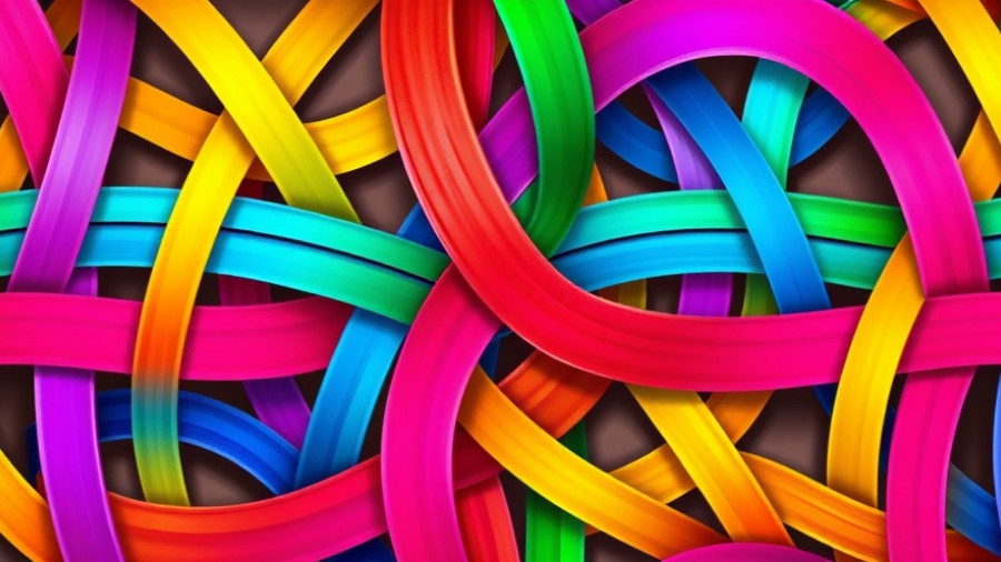 Colorful abstract pattern symbolizing harm reduction in Africa