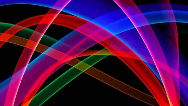 Colorful abstract pattern with intersecting lines.