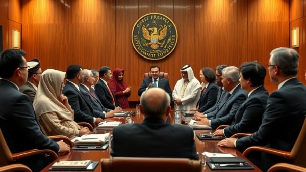 Nigeria's $10 billion export vision strategic meeting in a conference room.