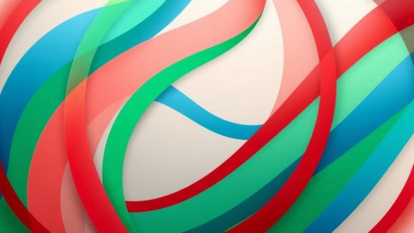 Abstract logo representing interconnected lines in Africa context.