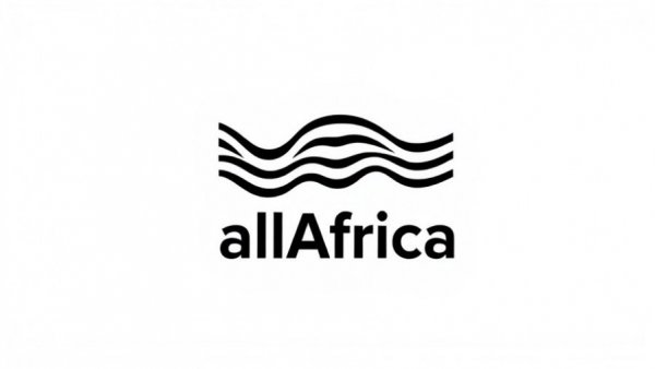 Africa breaking news logo of colorful allAfrica design.
