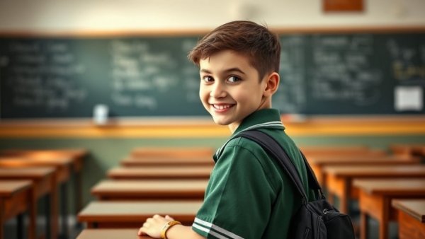 Student in classroom representing context-specific EdTech solutions in Africa.