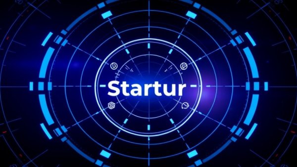Futuristic radar displaying African startups.