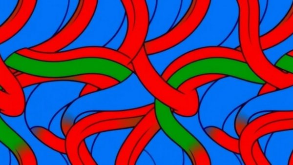 Africa Climate Leadership COP32: Colorful abstract logo with intertwining lines.