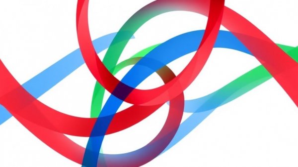 Abstract design of intersecting colored lines related to Mozambique bank cards abroad regulation.