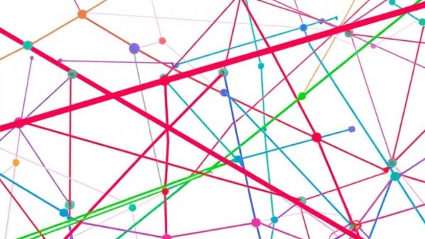 Colorful network design symbolizing technology, Kenya online engineering project registration