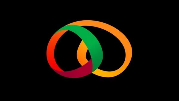 Abstract arcs symbolizing unity and peace in Sudan.