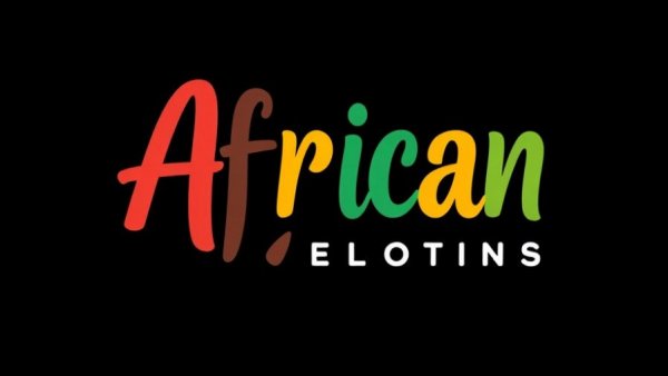 Colorful African-themed logo with modern design, Africa breaking news