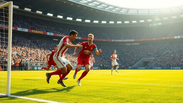 Players celebrate a goal at AFCON, showcasing no weak teams