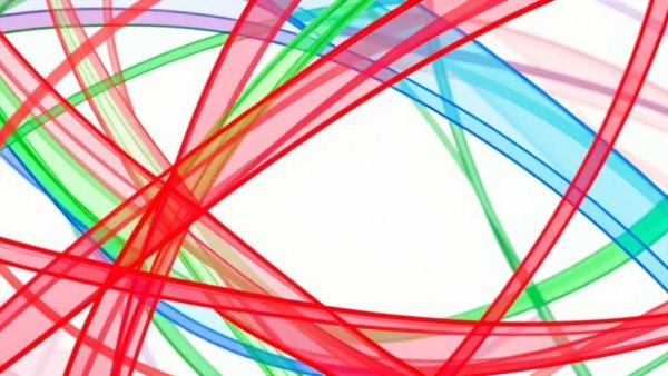 Abstract colorful lines symbolize Africa CDC's interconnected efforts.