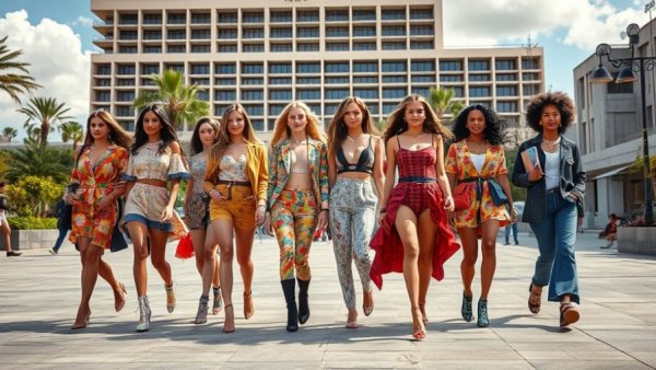 Tumaini Festival DRC peace artists show vibrant fashion at urban event.