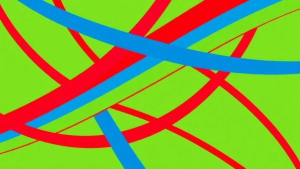 Abstract design representing funding crisis in humanitarian aid DRC