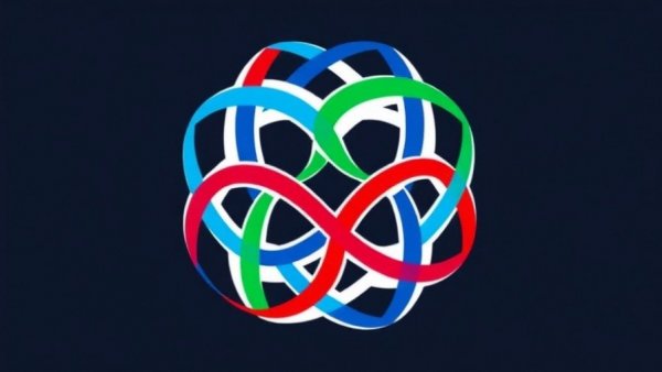 AfDB AFD partnership logo with interwoven colorful lines.
