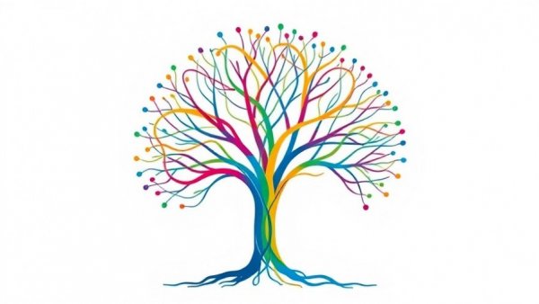 AfDB investment in healthcare education in Rwanda symbolized by abstract tree.