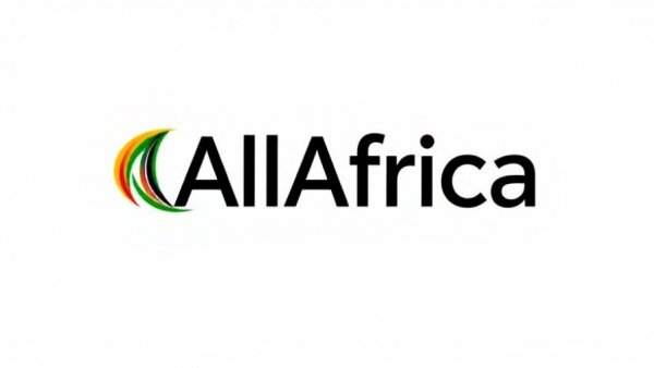 AllAfrica logo, colorful abstract design.