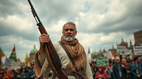 Yemen Houthis threaten Bab el-Mandeb Strait, tense group scene.