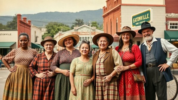 Eatonville History and Impact collage showing residents past and present.