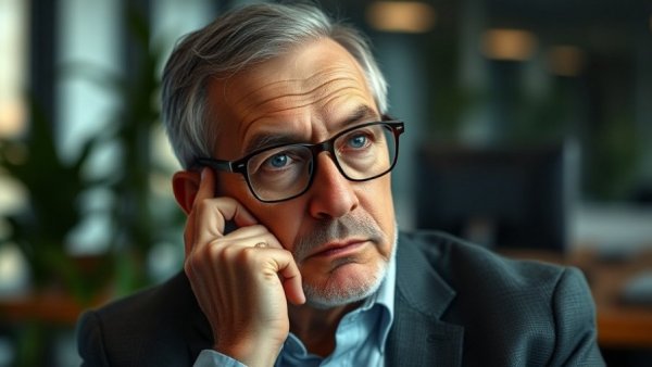Rival candidates campaign in Benin with a thoughtful older man in focus.