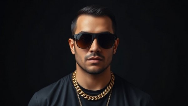 Stylish man in sunglasses, Wireless Festival cancellation Ye UK ban.